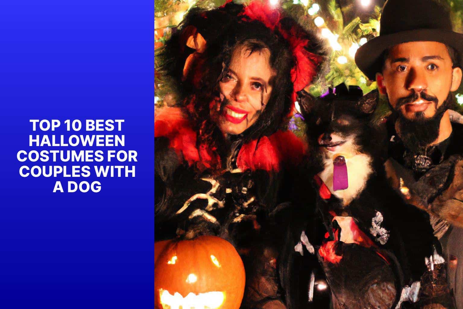 Top 10 Best Halloween Costumes for Couples with a Dog - best halloween costumes for couples with a dog 