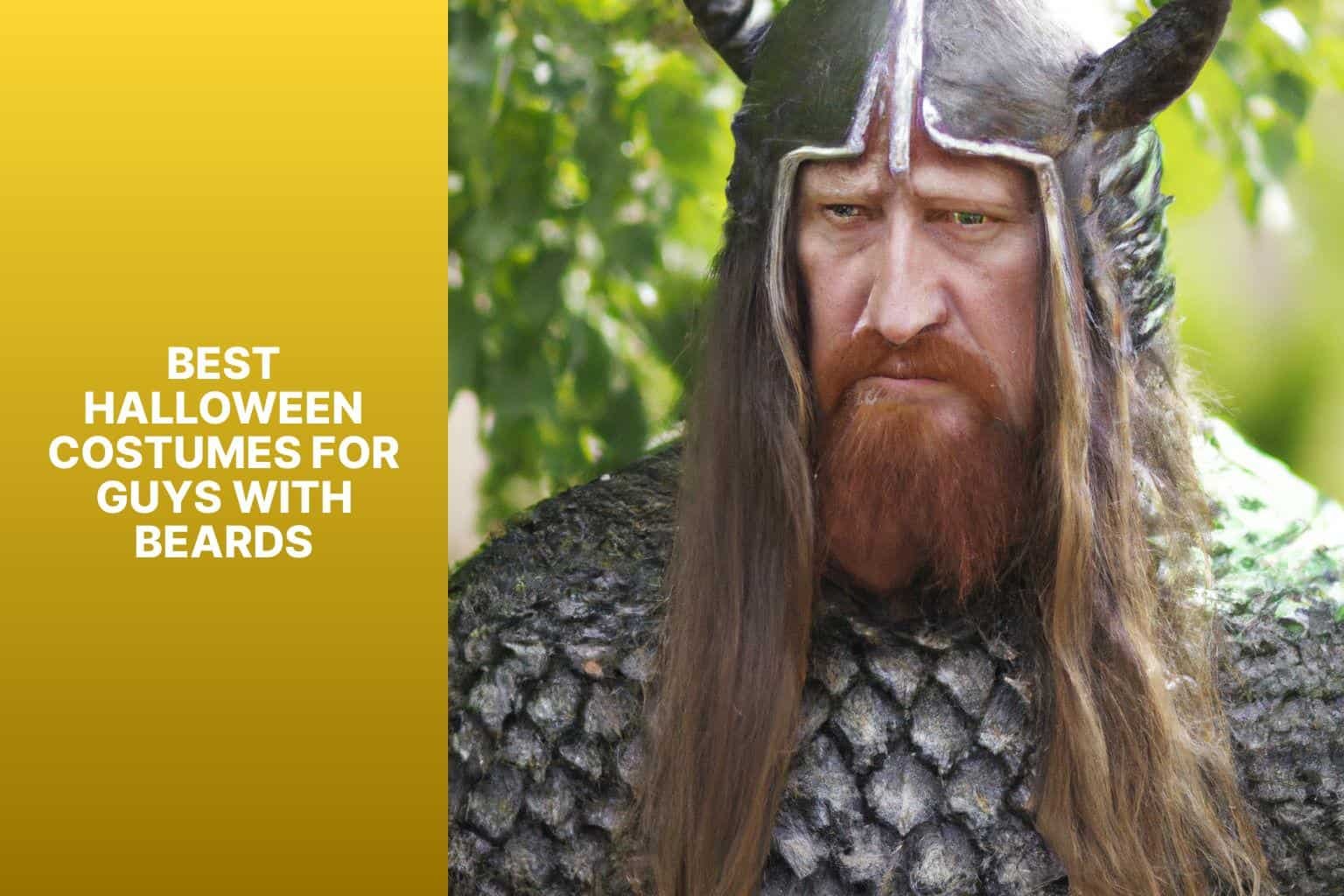 Top Halloween Costumes For Bearded Men Best Outfits For Guys With 