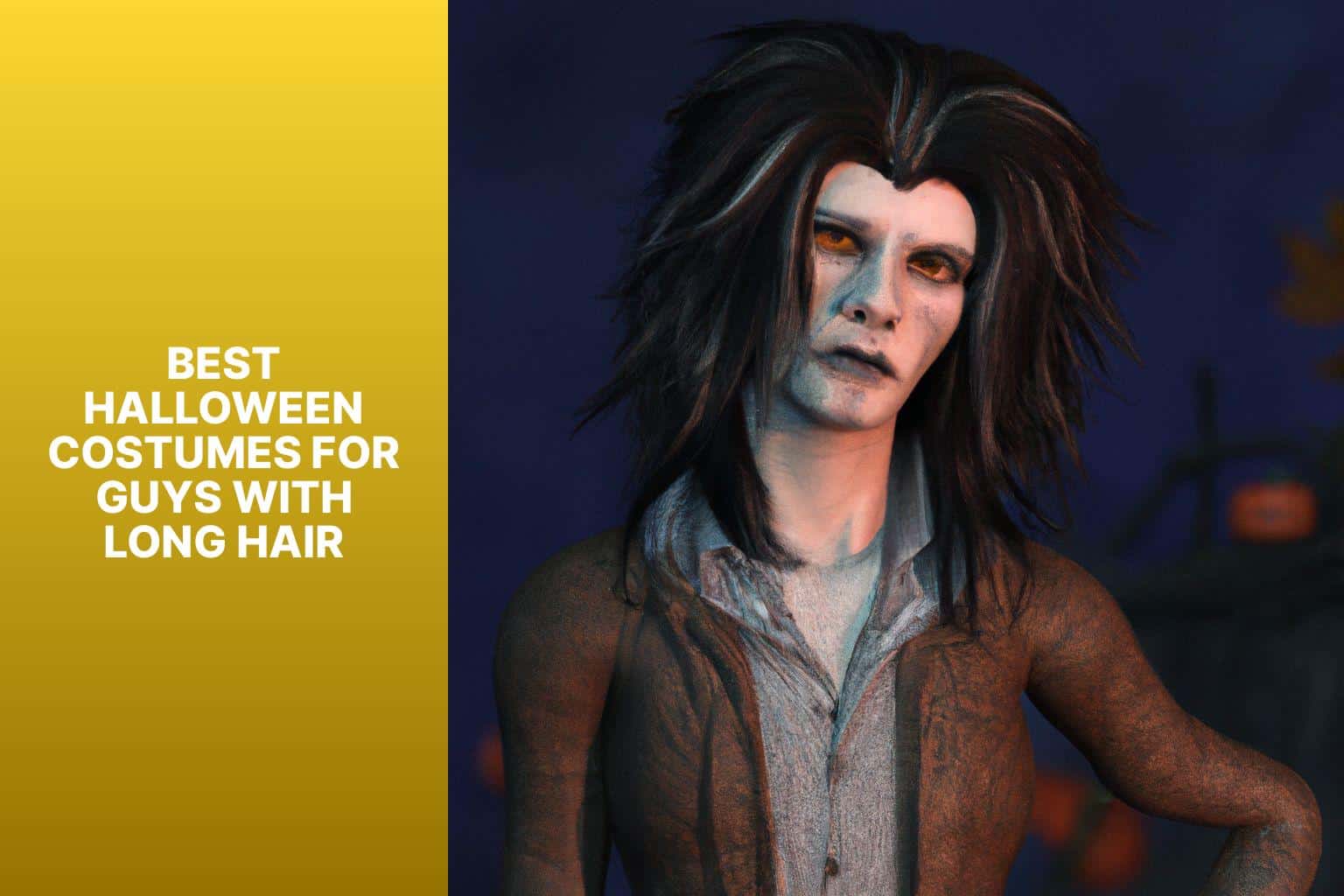 Best Halloween Costumes for Guys with Long Hair - best halloween costumes for guys with long hair 