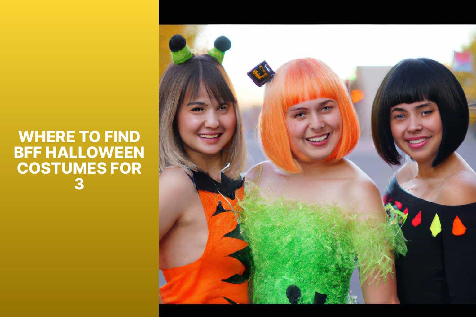 Where to Find BFF Halloween Costumes for 3 - bff halloween costumes for 3 