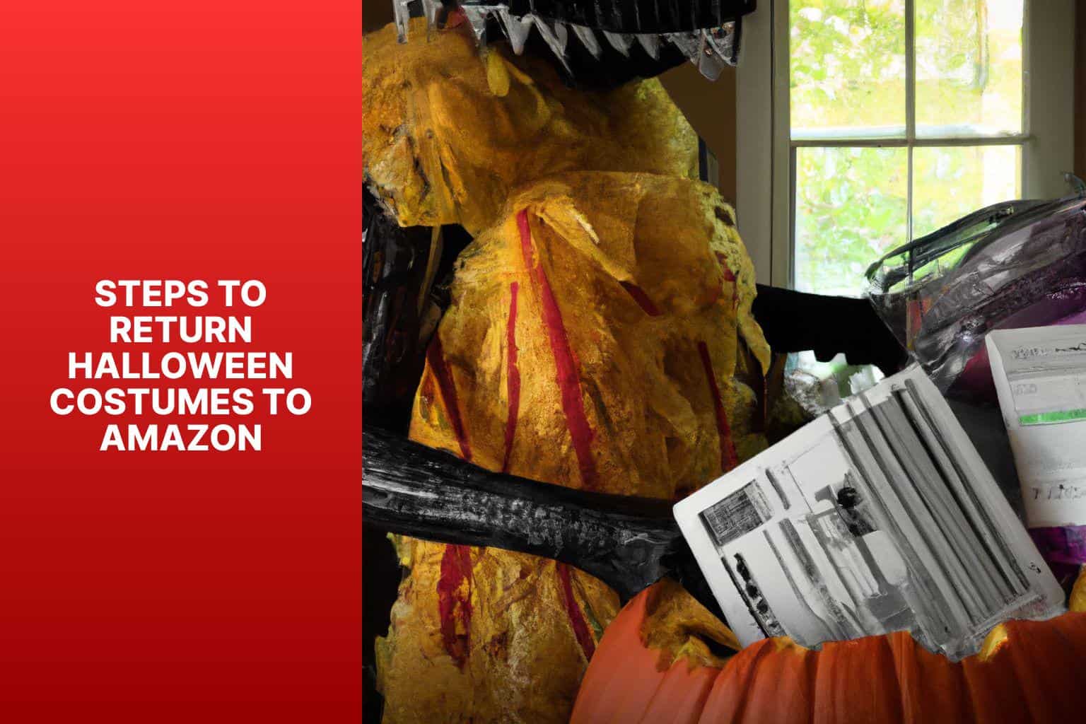 Steps to Return Halloween Costumes to Amazon - can you return halloween costumes to amazon 