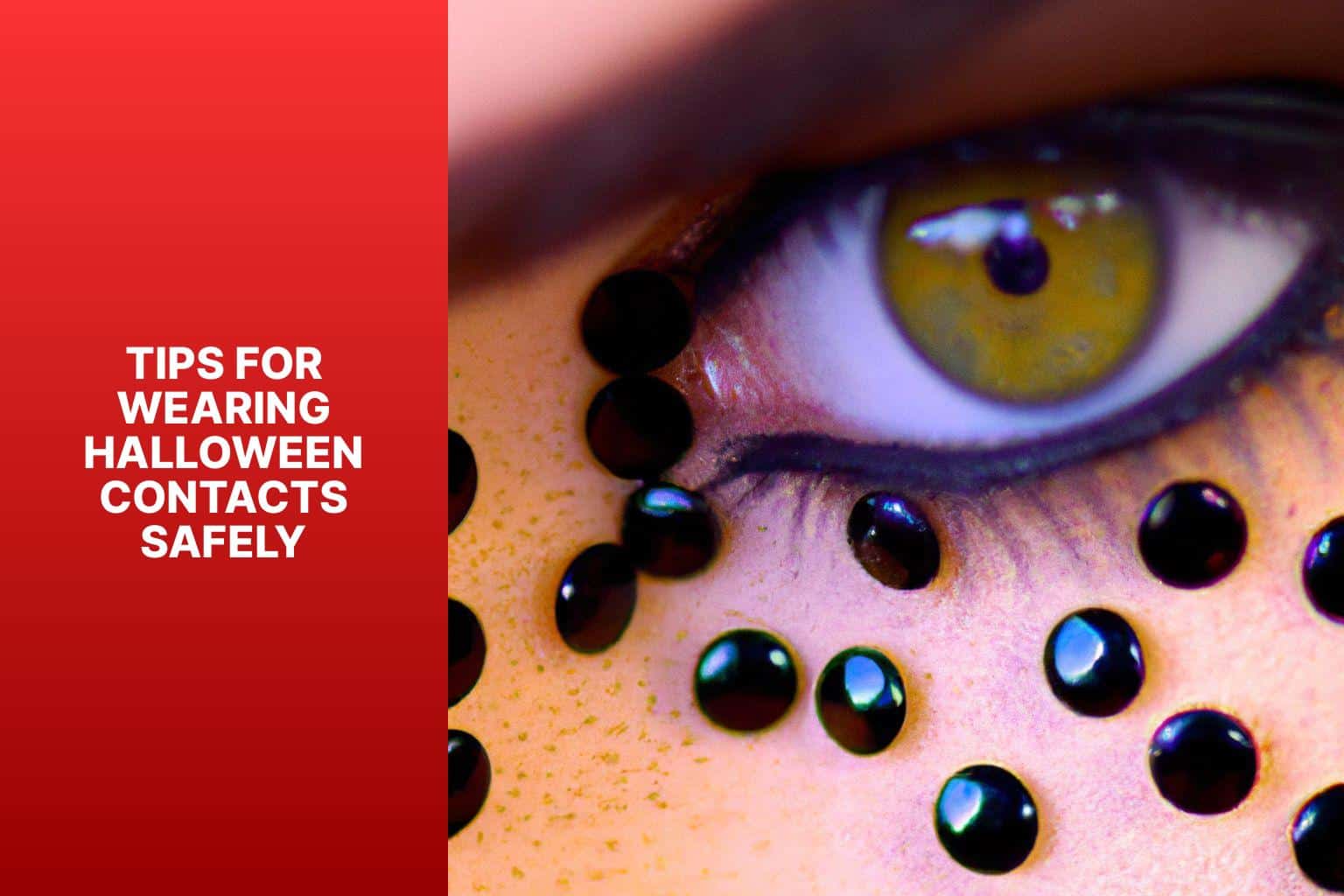 Tips for Wearing Halloween Contacts Safely - can you wear halloween contacts over regular contacts 