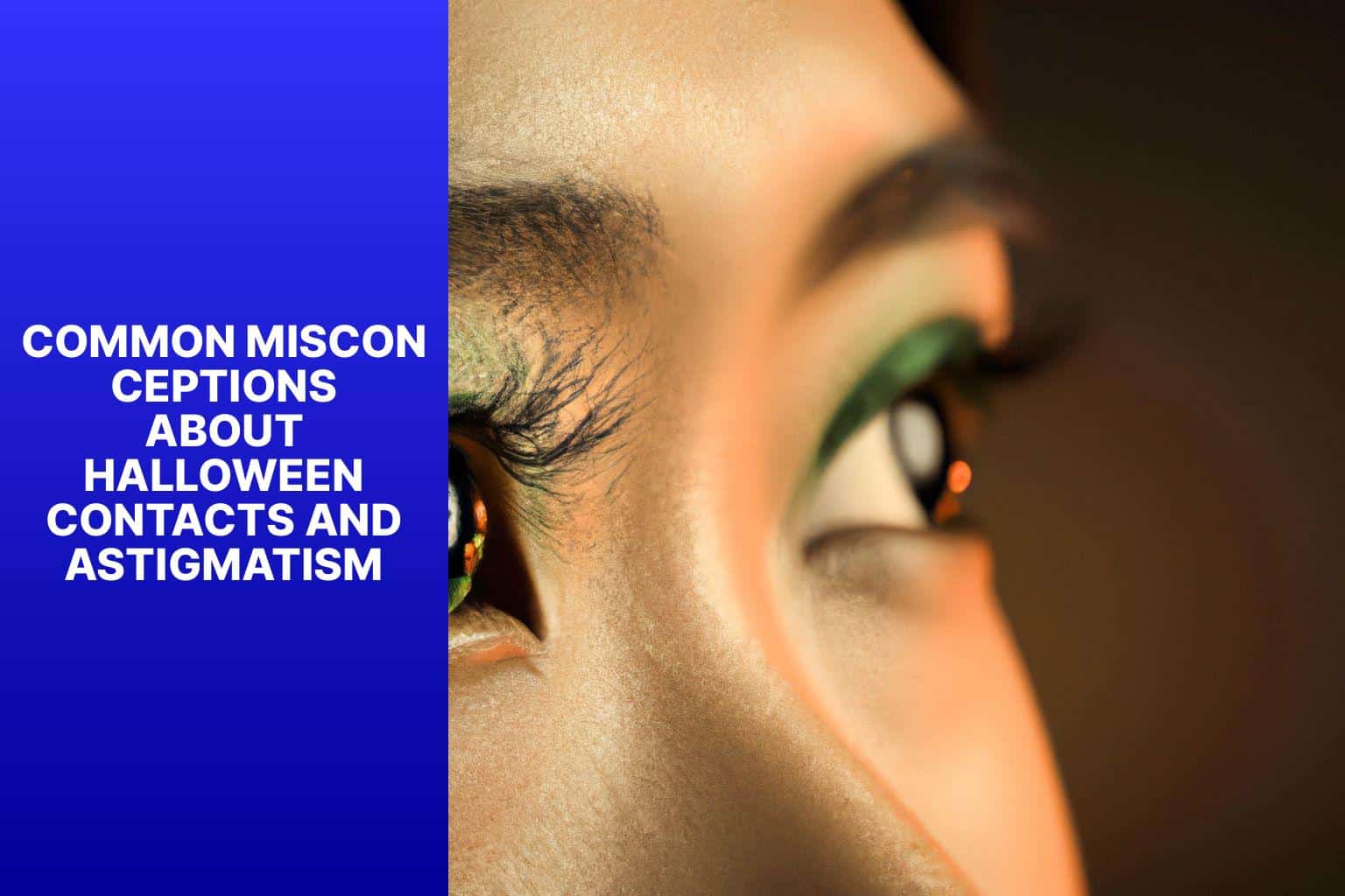 Common Misconceptions about Halloween Contacts and Astigmatism - can you wear halloween contacts with astigmatism 