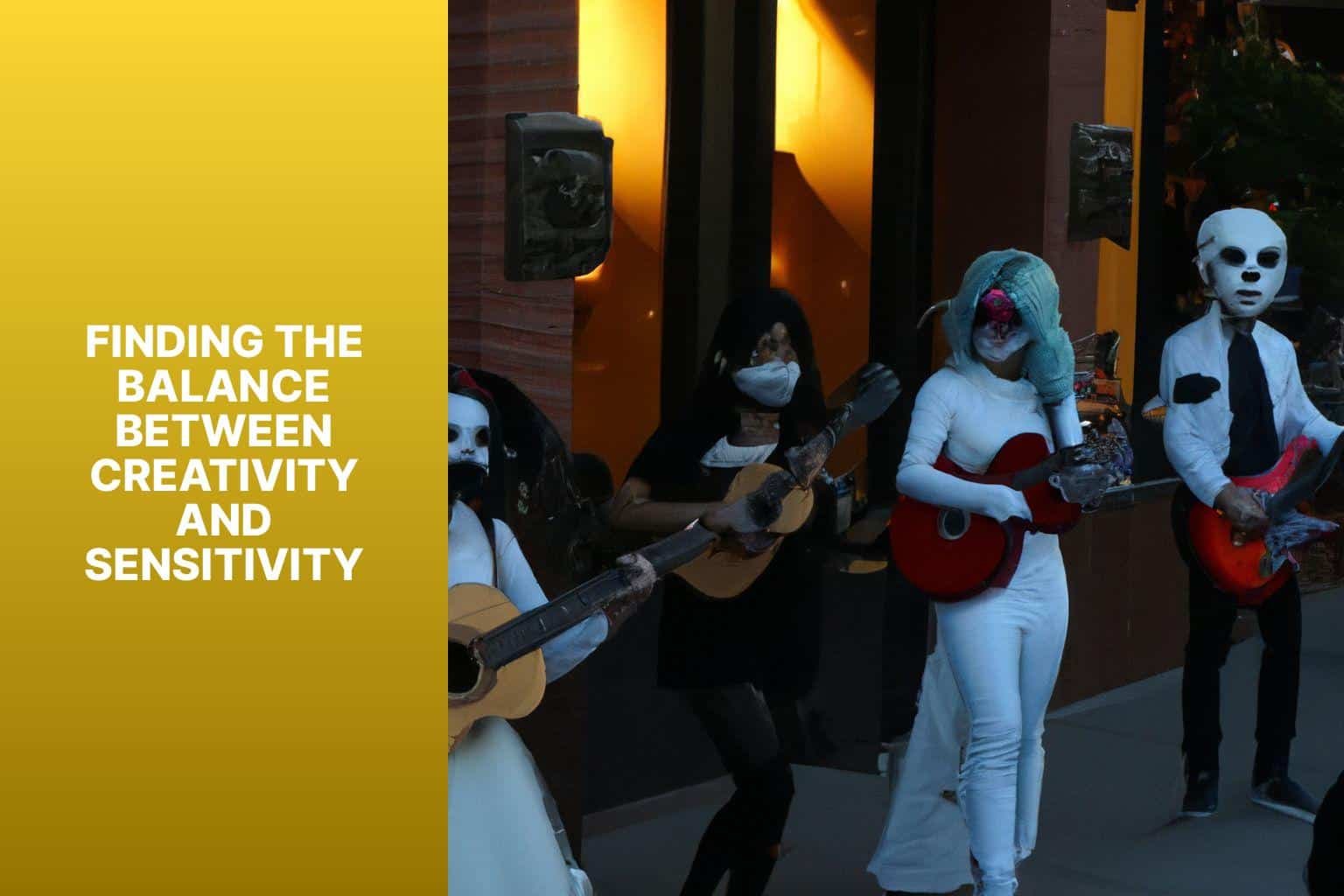 Finding the Balance Between Creativity and Sensitivity - can you wear halloween costumes in public 