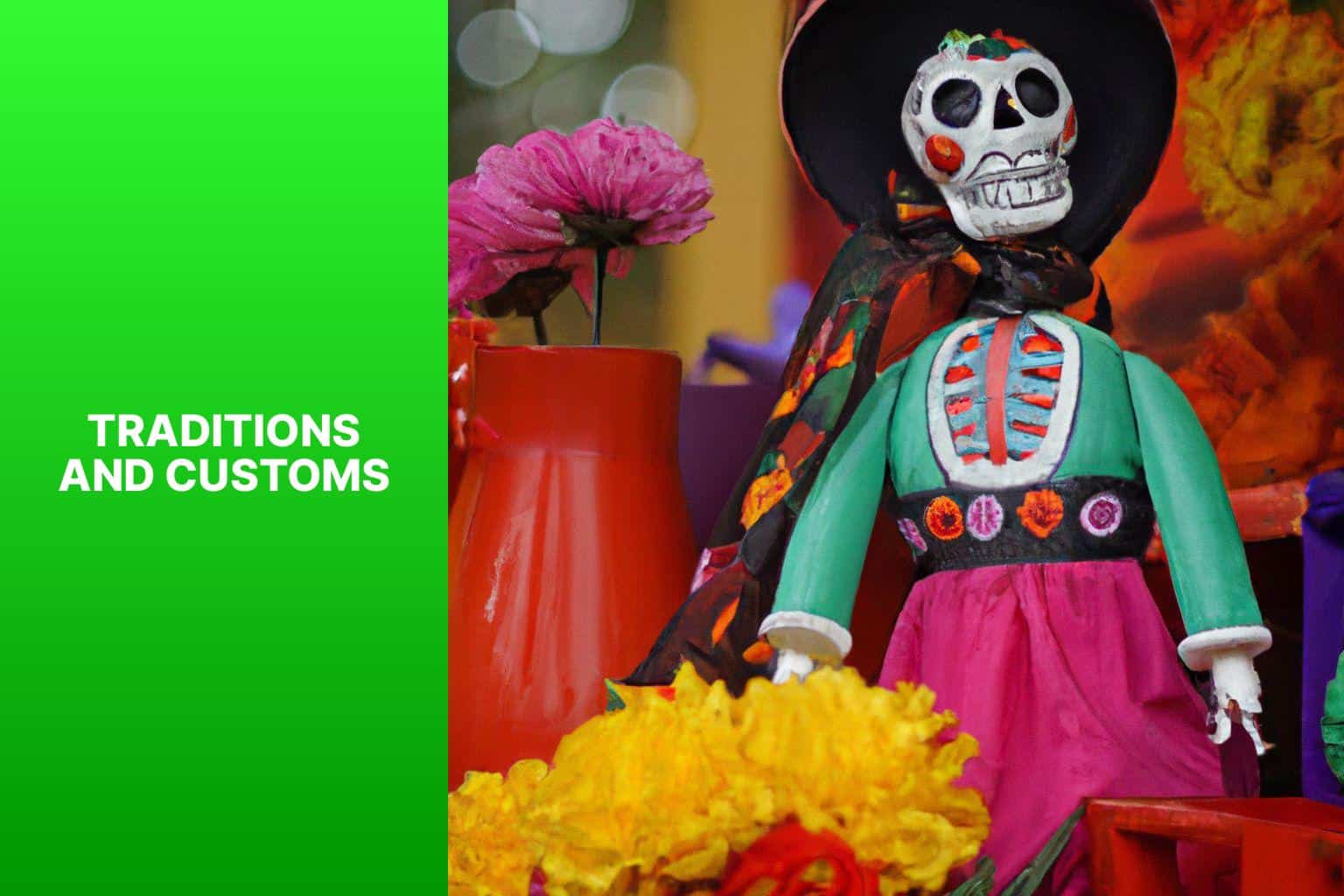Traditions and Customs - difference between halloween and day of the dead 