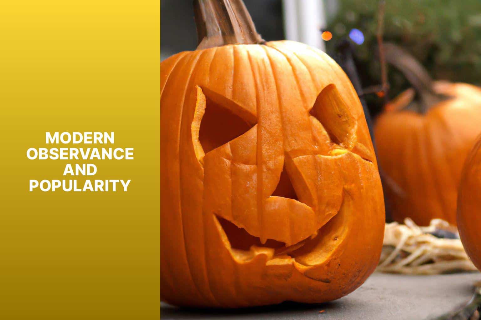 Modern Observance and Popularity - difference between halloween and samhain 
