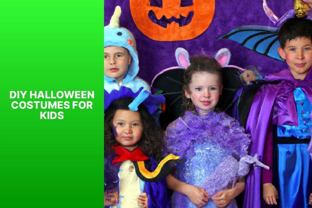 Spook tacular DIY Halloween Costumes For Kids Easy And Affordable Ideas