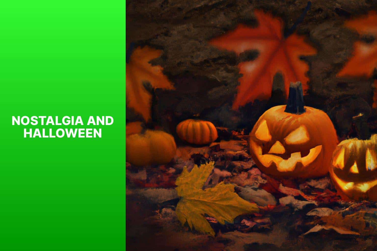 Nostalgia and Halloween - do you like halloween 