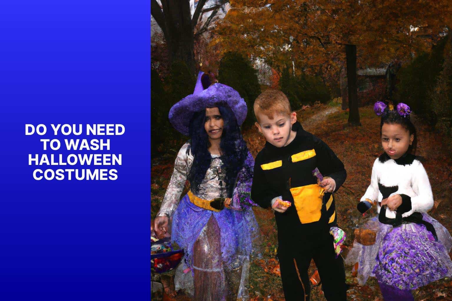 Should Halloween Costumes Be Washed? Tips For Cleaning And Maintaining ...