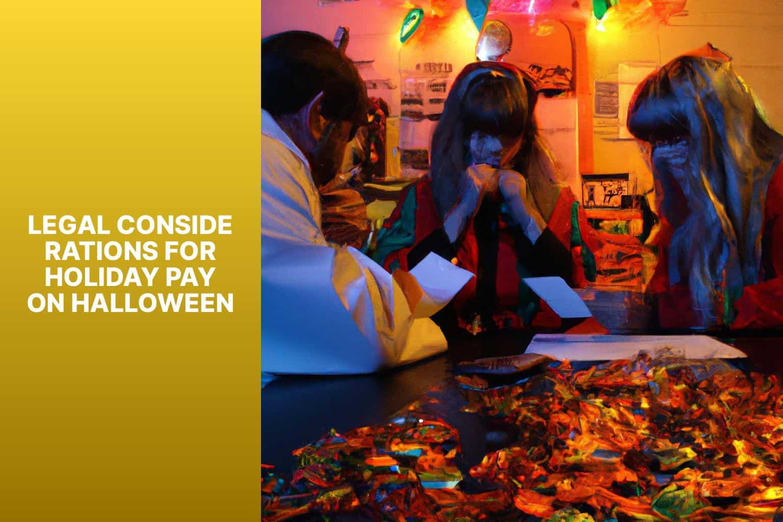 Legal Considerations for Holiday Pay on Halloween - does halloween get holiday pay 