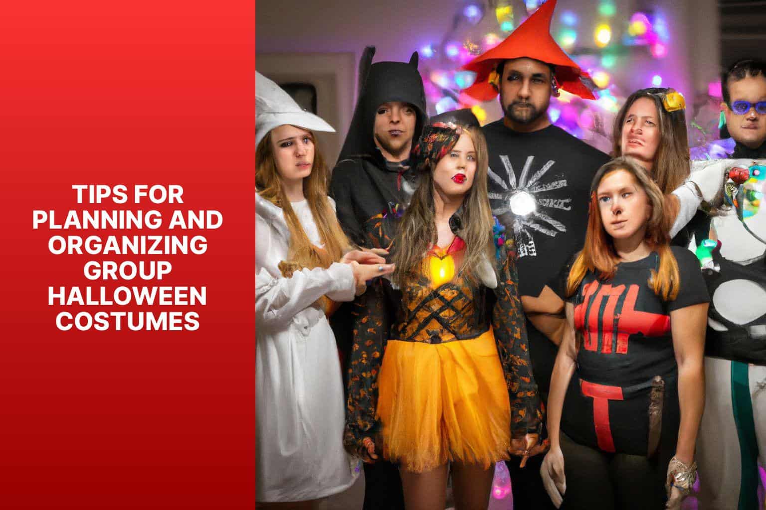 Tips for Planning and Organizing Group Halloween Costumes - group halloween costumes for 7 
