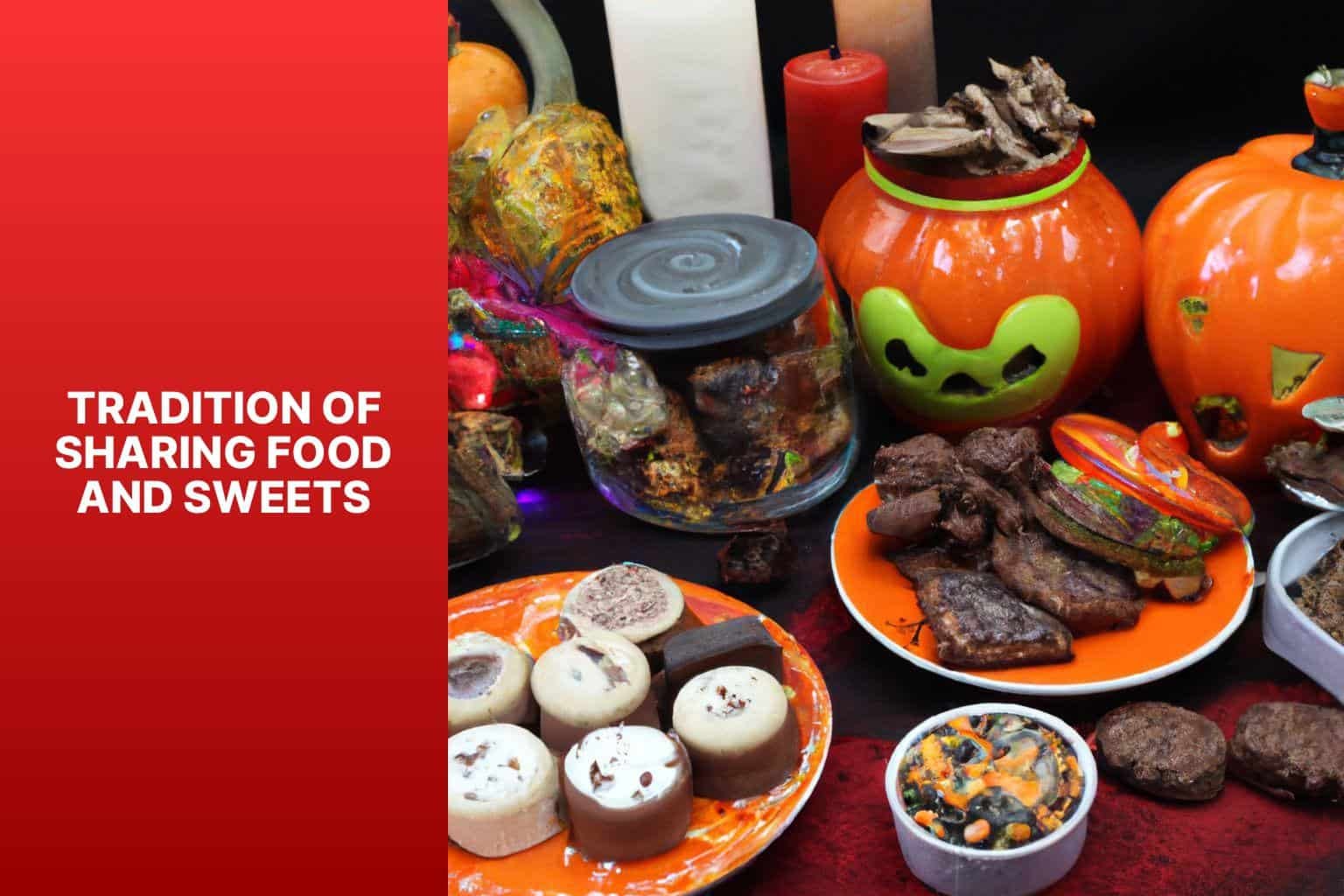 Tradition of Sharing Food and Sweets - halloween and diwali similarities 