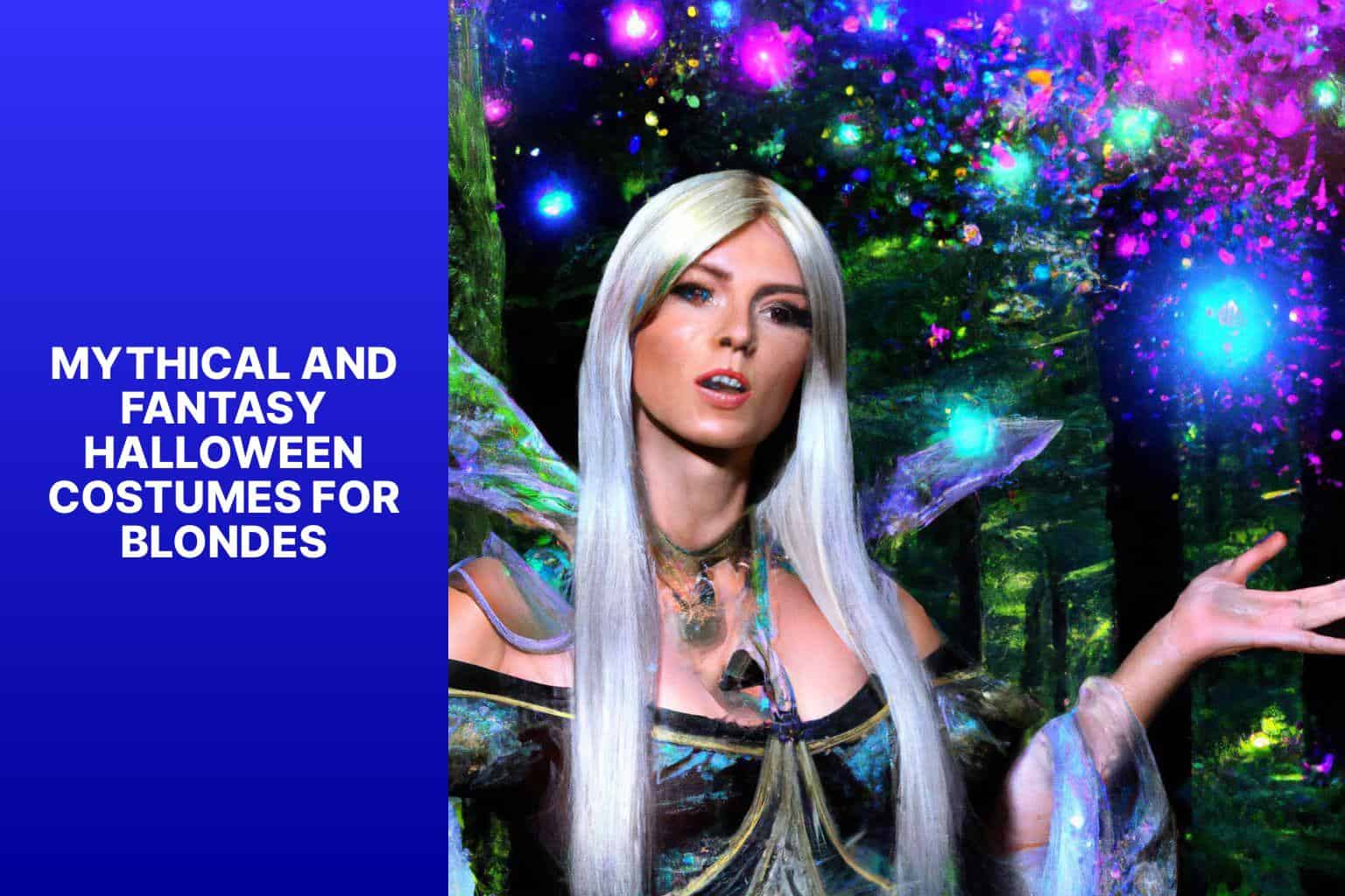 Mythical and Fantasy Halloween Costumes for Blondes - halloween costumes for blondes 