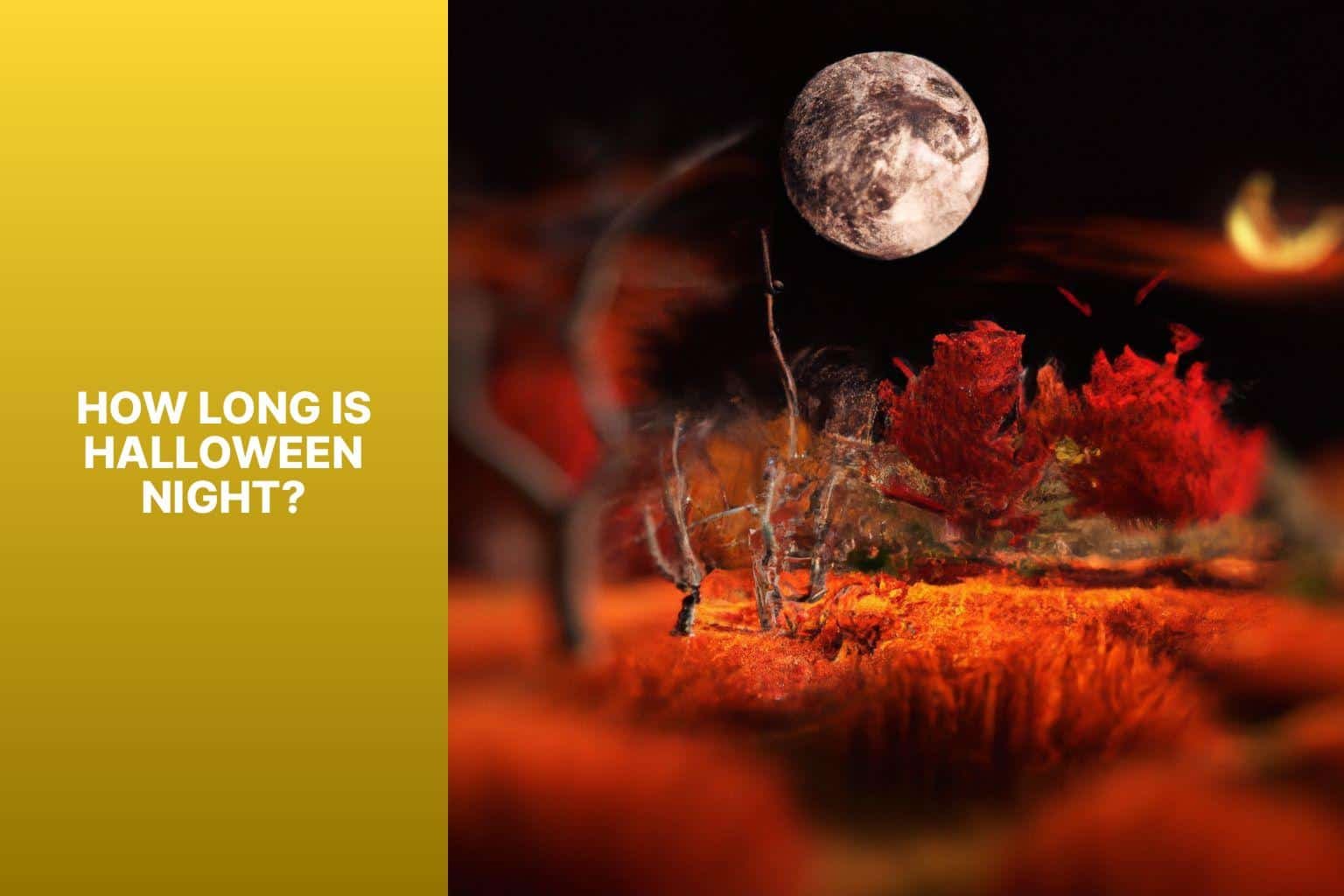 How Long is Halloween Night? - halloween how long 