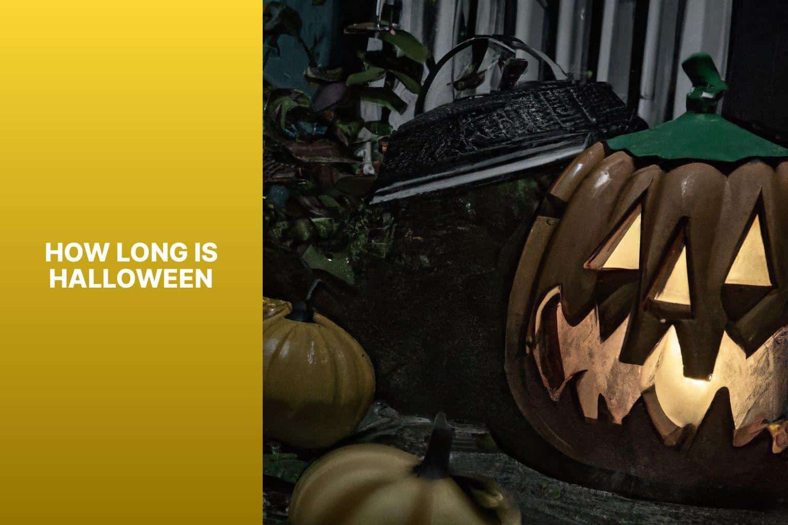 How Long Is Halloween? Exploring The Duration And Significance