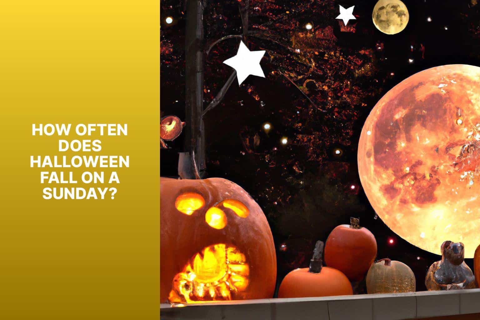 How Often Does Halloween Fall on a Sunday? - how often is halloween on a sunday 