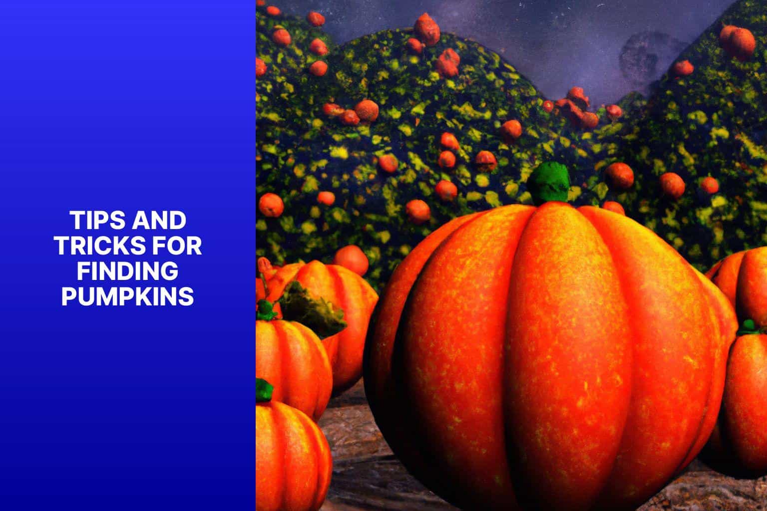 Tips and Tricks for Finding Pumpkins - how to get pumpkins in terraria without halloween 
