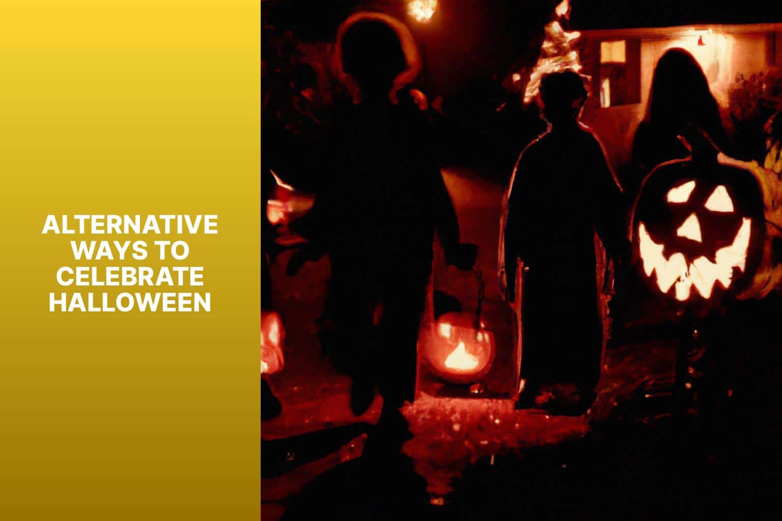 Alternative Ways to Celebrate Halloween - how to trick or treat on 2k22 