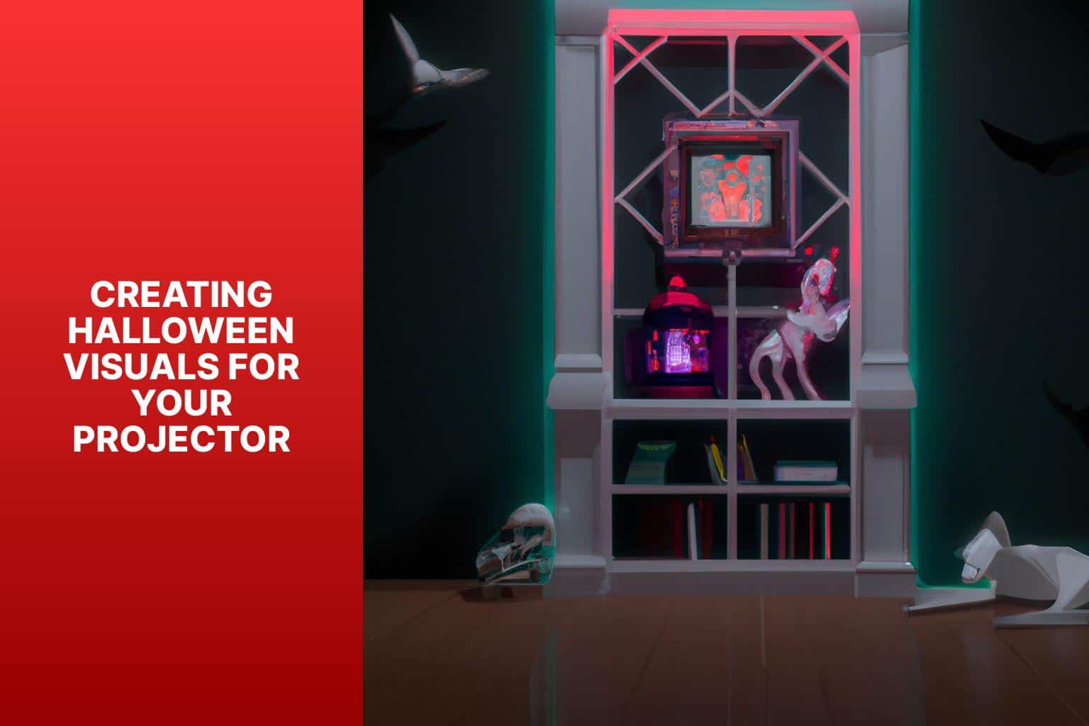 Creating Halloween Visuals for Your Projector - how to use a projector for halloween 