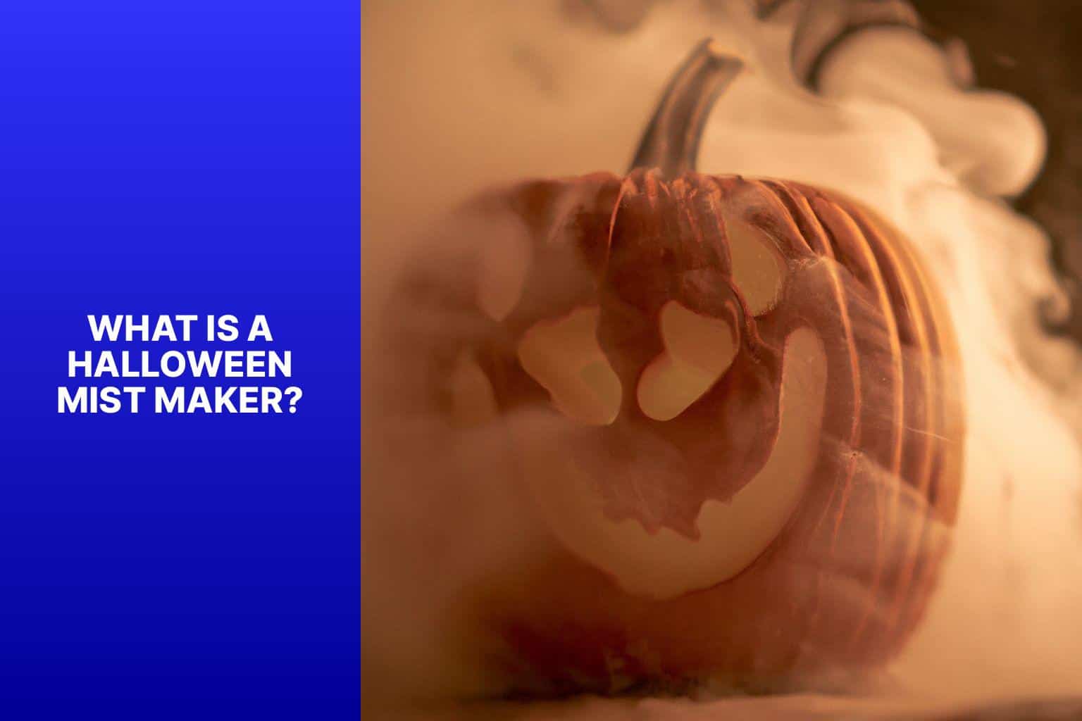 What is a Halloween Mist Maker? - how to use halloween mist maker 