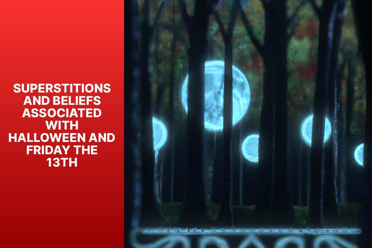 Superstitions and Beliefs Associated with Halloween and Friday the 13th - is halloween and friday the 13th the same 