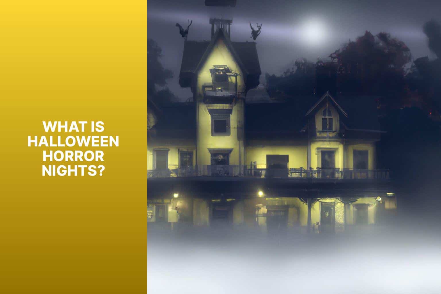 What is Halloween Horror Nights? - is halloween horror nights worth it 