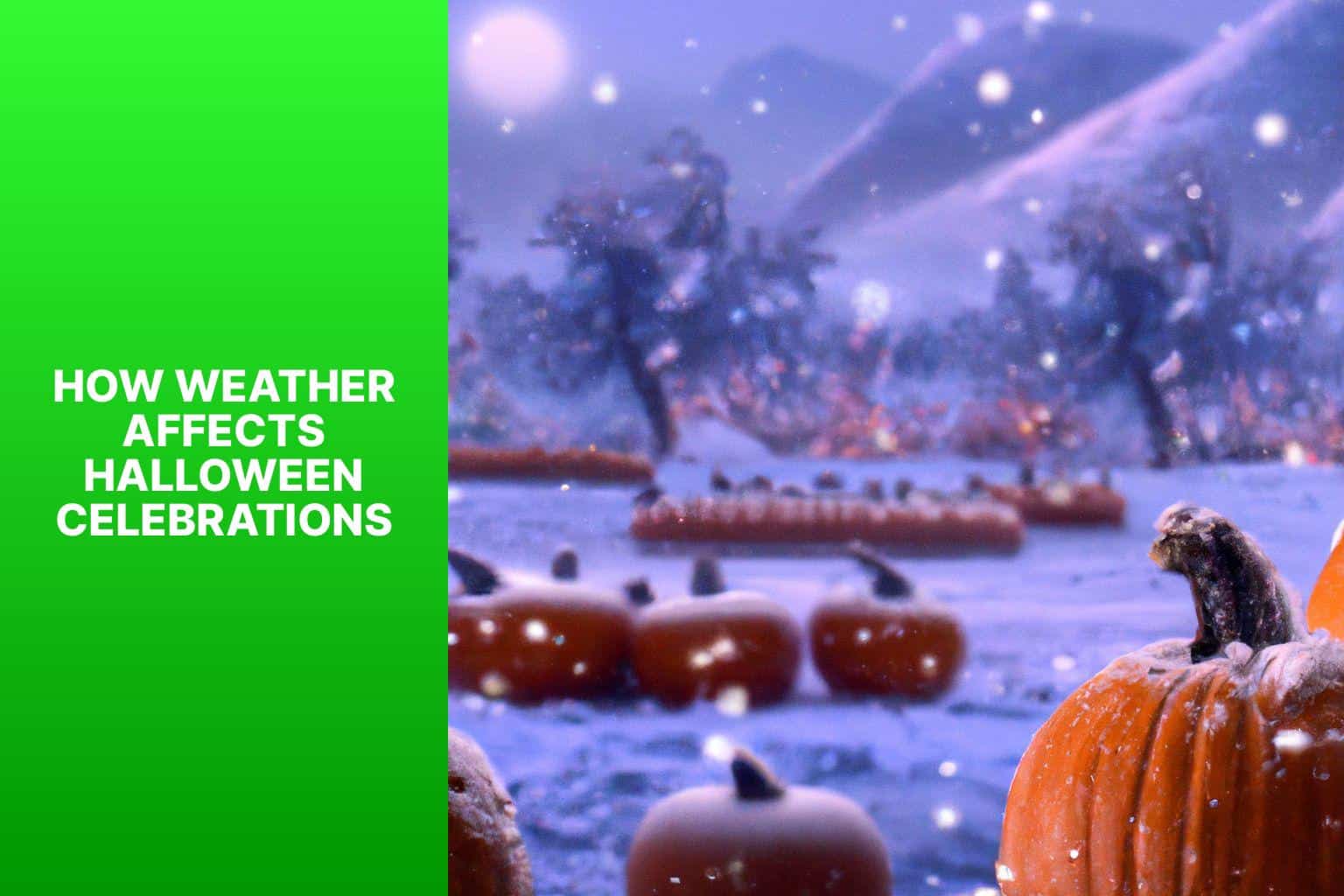 How Weather Affects Halloween Celebrations - is halloween in winter 