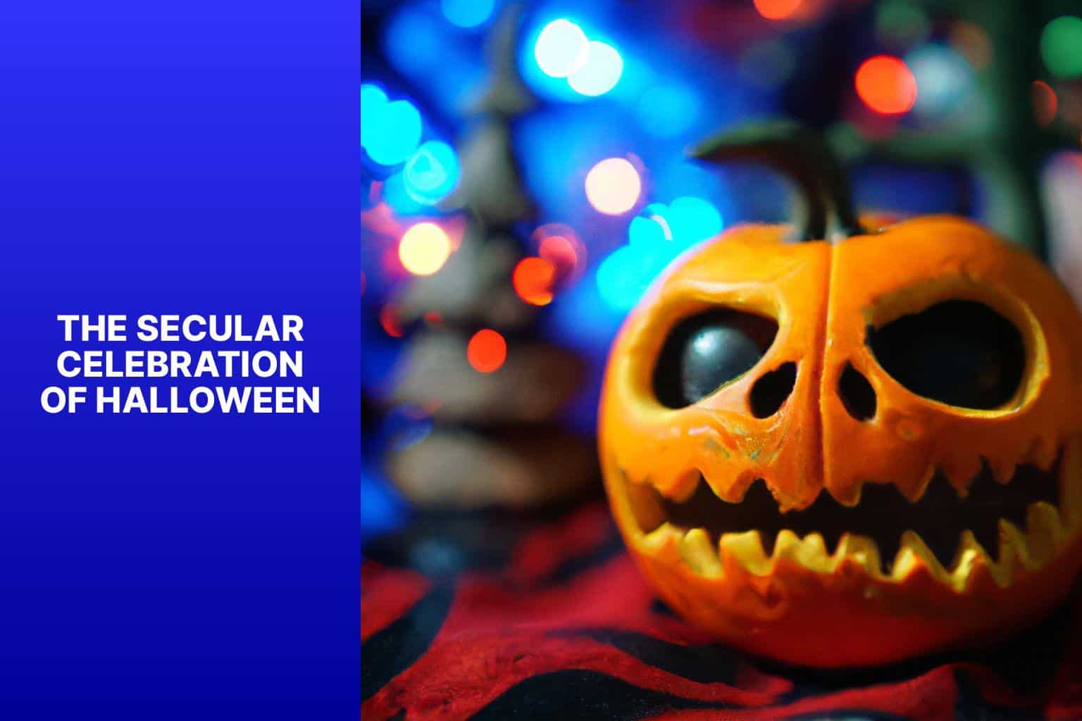 The Secular Celebration of Halloween - is halloween the devil