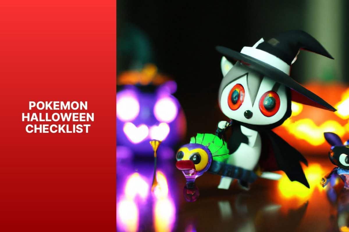 Complete Pokemon Halloween Checklist Catch And Collect All The Spooky