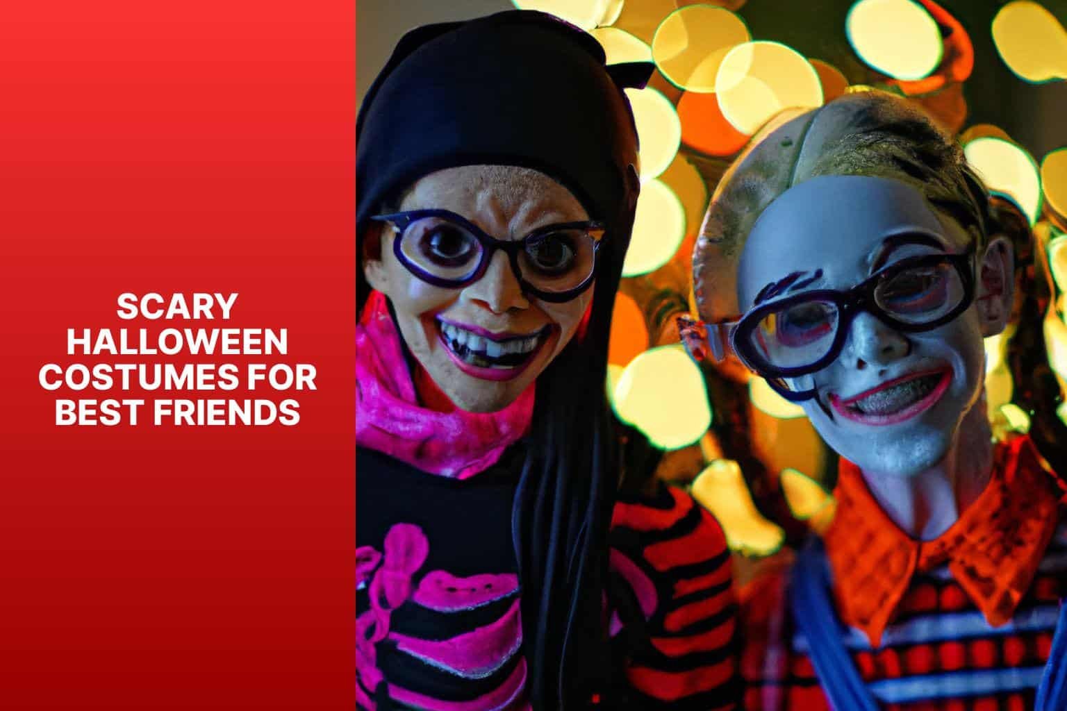 Scary Halloween Costumes For Best Friends Spooktacular Costume Ideas