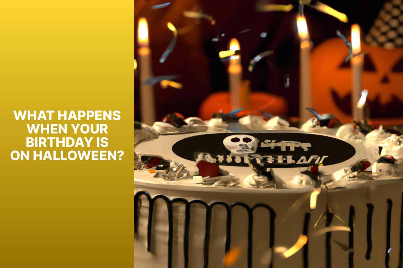What Happens When Your Birthday is on Halloween? - what happens when your birthday is on halloween 