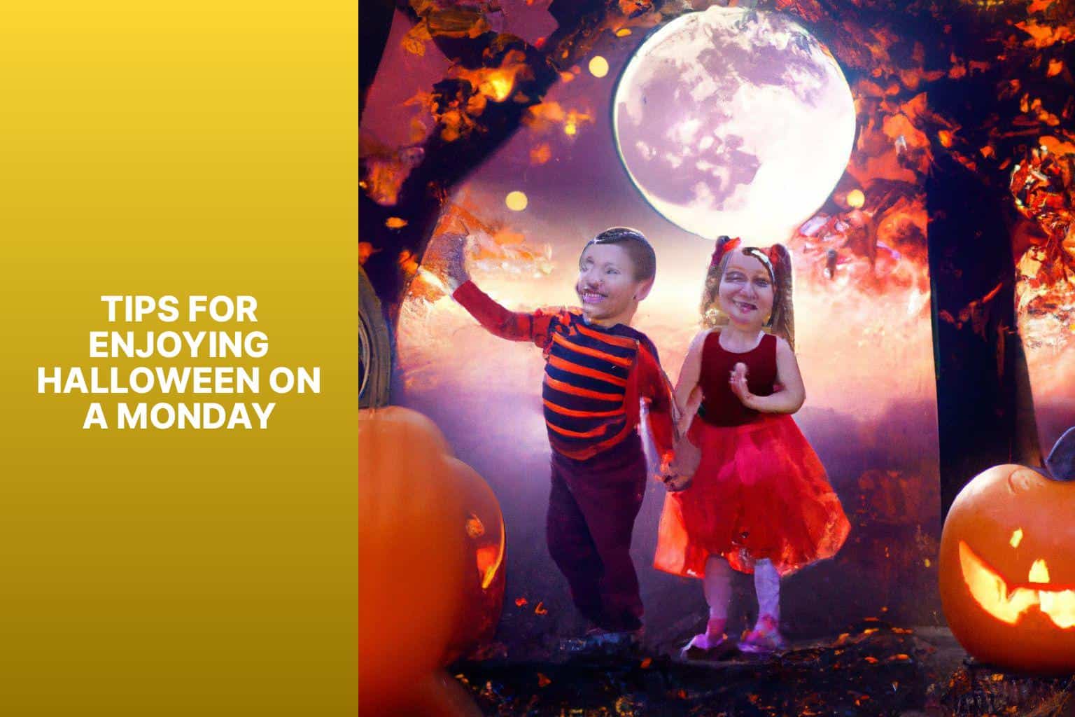 Tips for Enjoying Halloween on a Monday - what if halloween is on a monday 