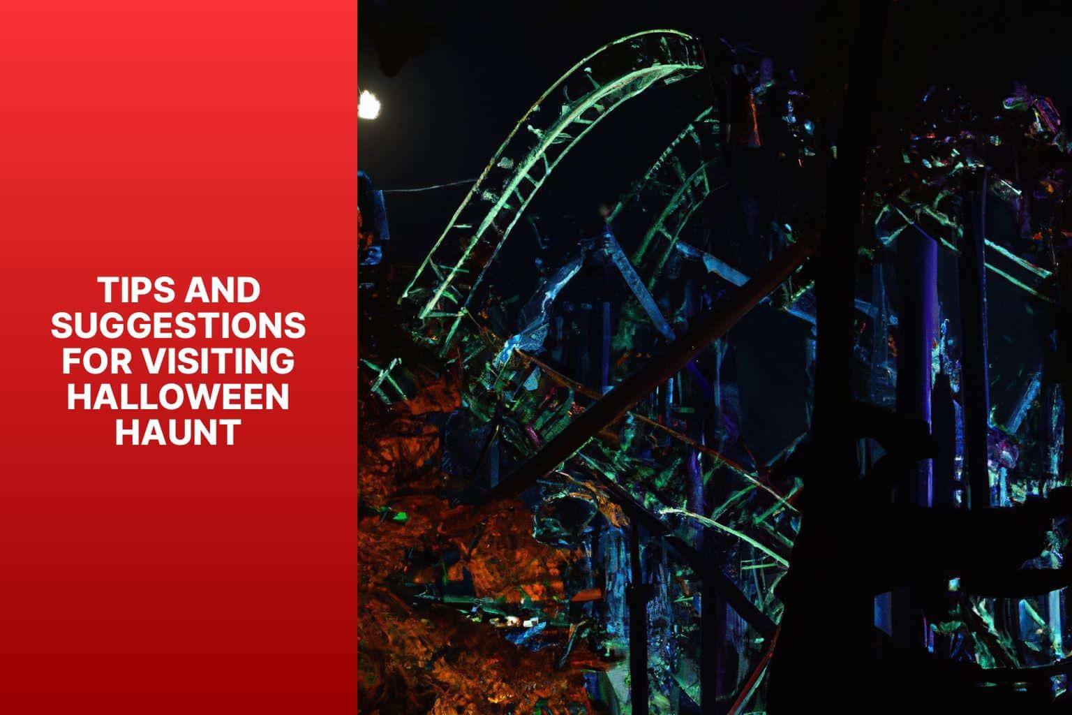 Tips and Suggestions for Visiting Halloween Haunt - what is halloween haunt at kings island 