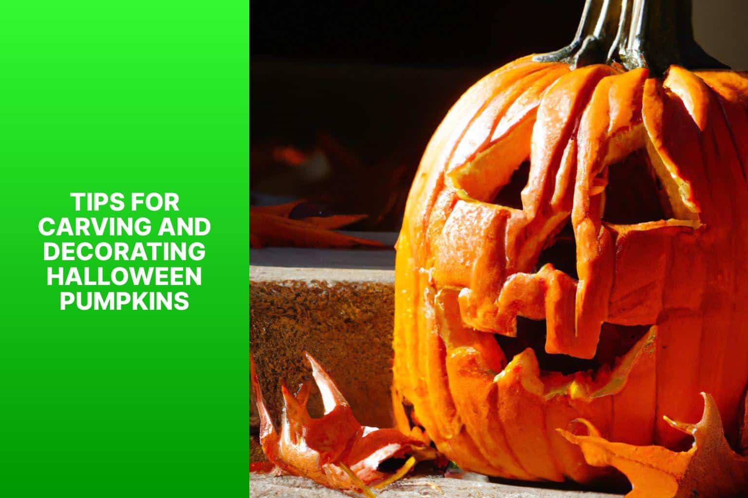 Tips for Carving and Decorating Halloween Pumpkins - what type of pumpkin for halloween 