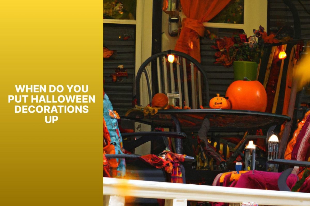 When to Put Halloween Decorations Up: A Guide for a Spooky and Timely Display