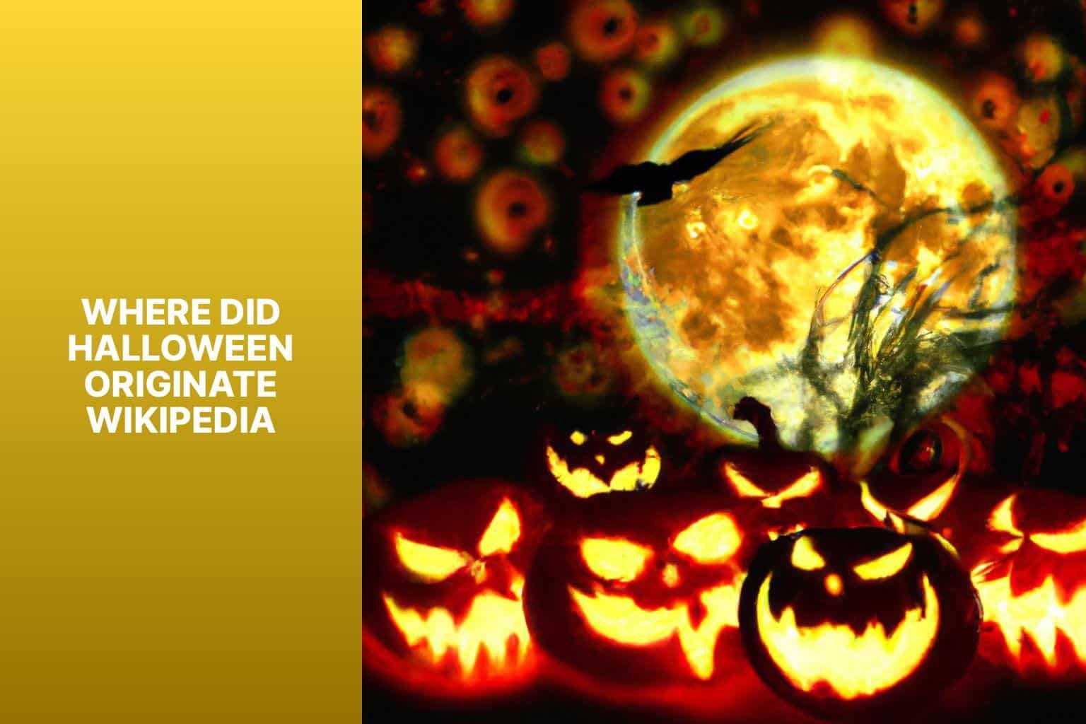 Discovering The History Of Halloween Origin And Origins Wikipedia