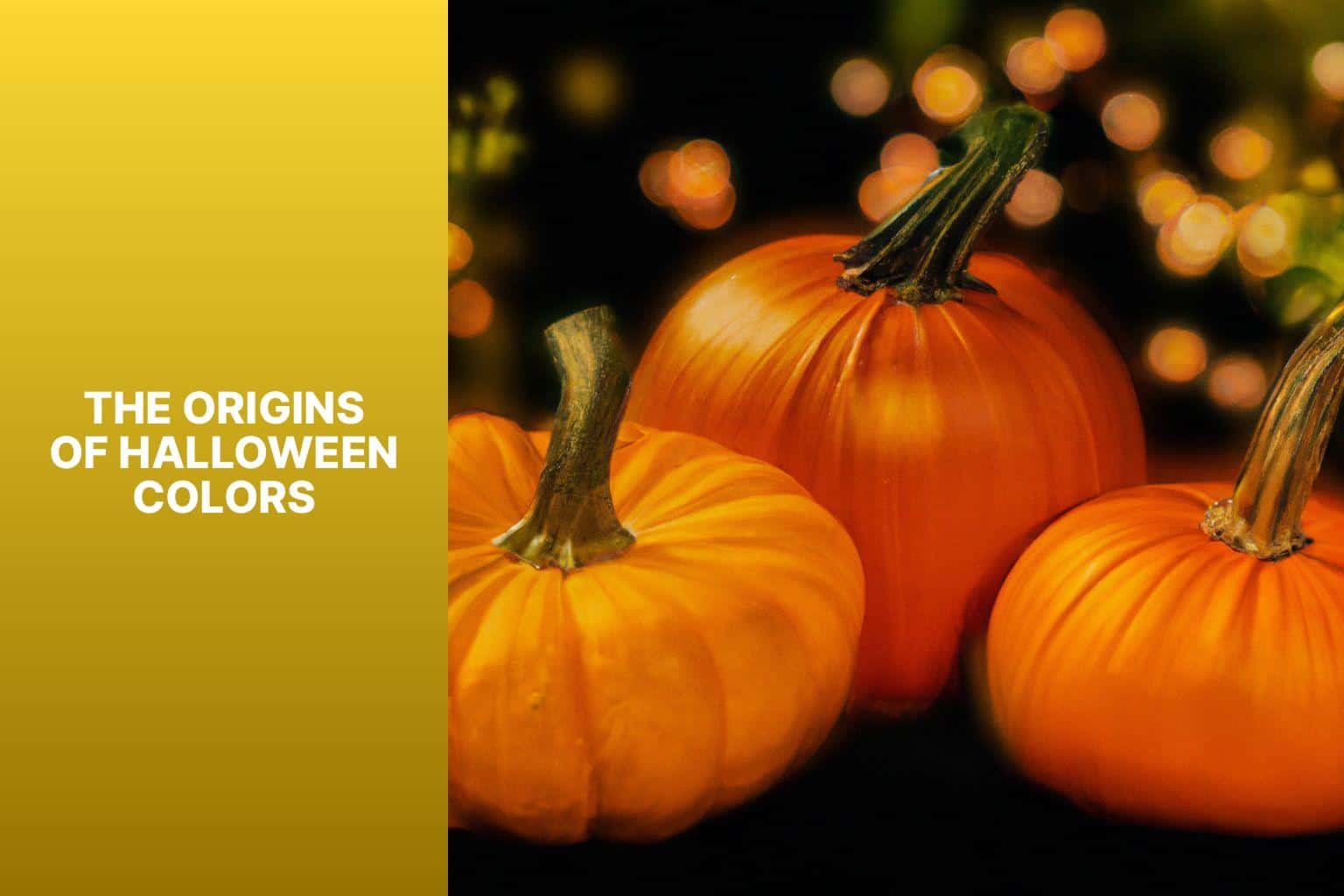 The Symbolism Of Halloween Colors: Why Orange And Black Are The Perfect 