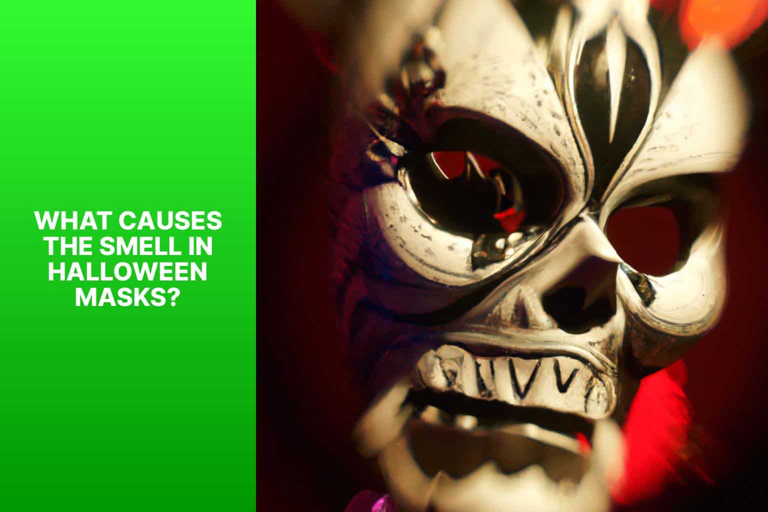 What Causes the Smell in Halloween Masks? - why do halloween masks smell 