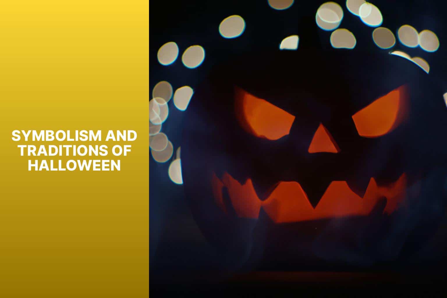 Symbolism and Traditions of Halloween - why do we have halloween in america 